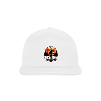 Hide & Seek World Champion - Snapback Baseball Cap - white - Front
