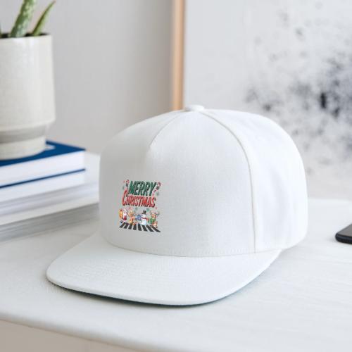 Christmas Collection Merry Christmas Crossing #1 - Snapback Baseball Cap