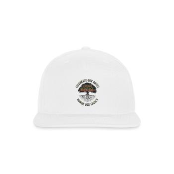 Honoring Heritage - Snapback Baseball Cap - white - Front