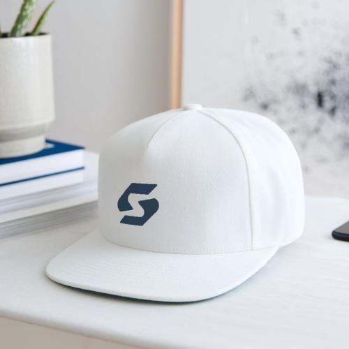 black snap logo - Snapback Baseball Cap