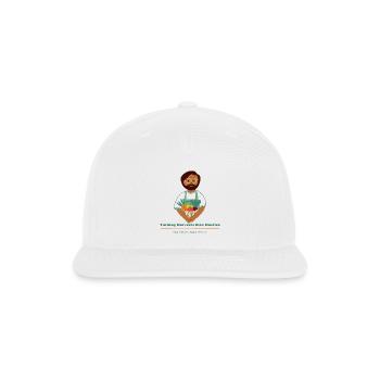 Harvest Hustle: Sow Smart Wealth - Snapback Baseball Cap - white - Front