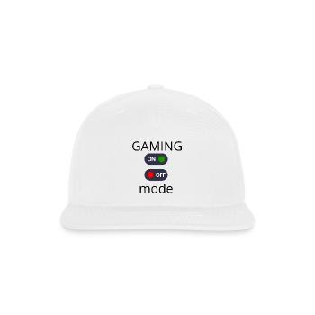 ONOFF Toggle Duo - Snapback Baseball Cap - white - Front