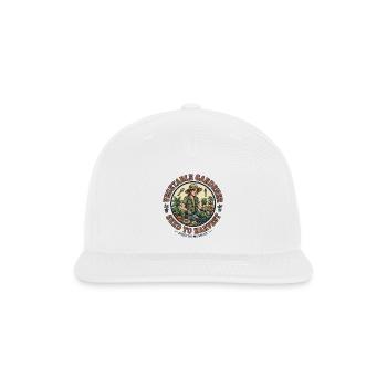 Seed to Harvest Garden - Snapback Baseball Cap - white - Front