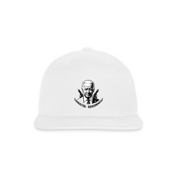 The Gangster Government - Snapback Baseball Cap - white - Front