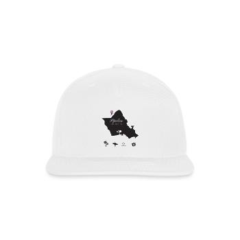 Pipeline Hawaii - Snapback Baseball Cap - white - Front