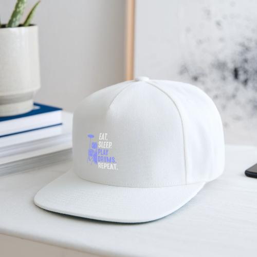 Eat Sleep Play Drums Repeat - Snapback Baseball Cap