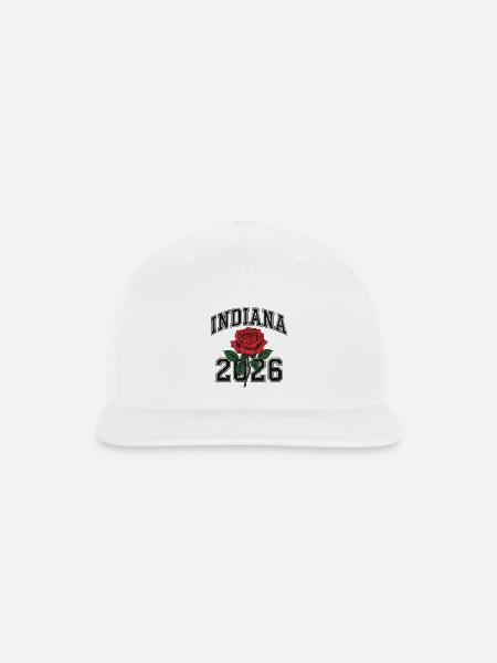 Indiana Rose 2026 Emblem - Snapback Baseball Cap - white