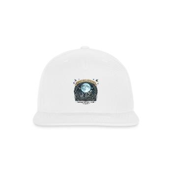 Woodland Animals – Forest Nature Scene - Snapback Baseball Cap - white - Front