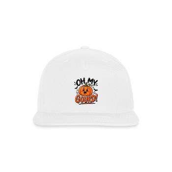 Oh My Gourd - Snapback Baseball Cap - white - Front