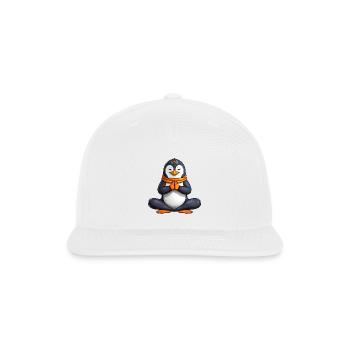 Yogi Penguin - Snapback Baseball Cap - white - Front