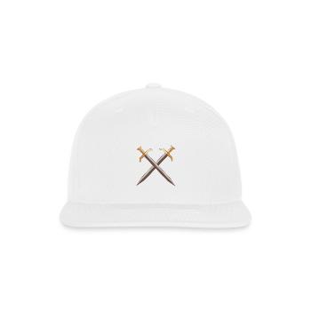 Valor Blades Emblem - Snapback Baseball Cap - white - Front