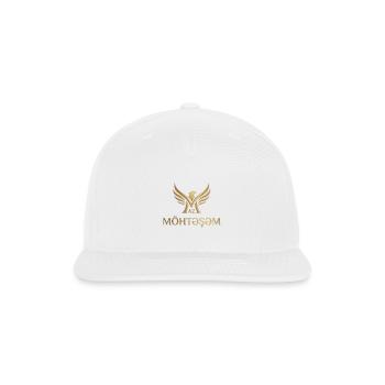 RB Crown Logo - Snapback Baseball Cap - white - Front