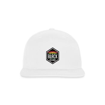 Support Black Colleges - black - Snapback Baseball Cap - white - Front