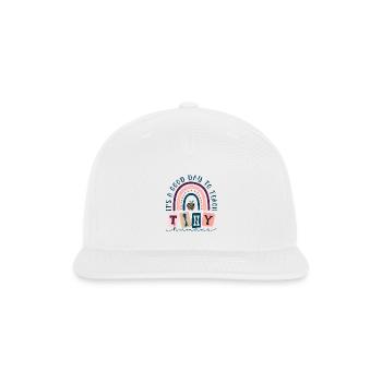 A Good Day - Snapback Baseball Cap - white - Front