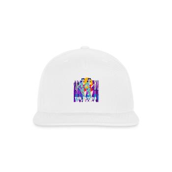 the Future Is Female - Snapback Baseball Cap - white - Front