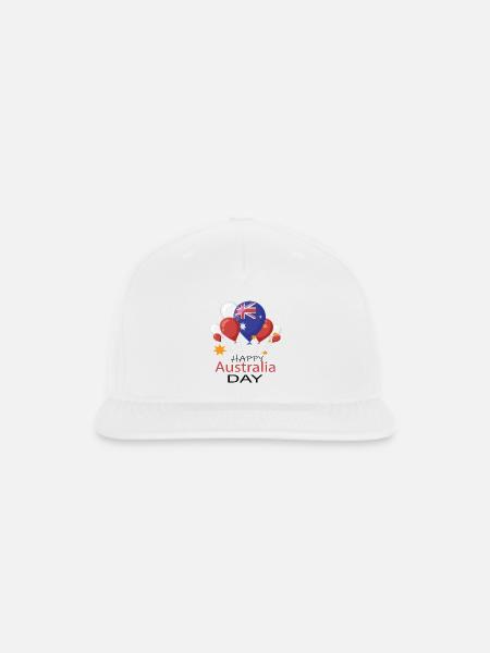 Celebrate Australia Day 2024: Top Ways to Enjoy 26 - Snapback Baseball Cap - white