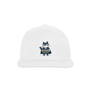 Whiskered Guardian - Snapback Baseball Cap - white - Front
