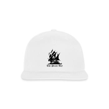 The Pirate Bay - Snapback Baseball Cap - white - Front