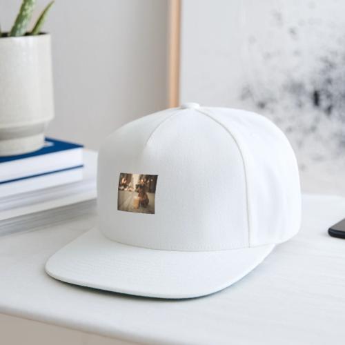Funny Dachshund Iced Coffee Lover Tee - Snapback Baseball Cap