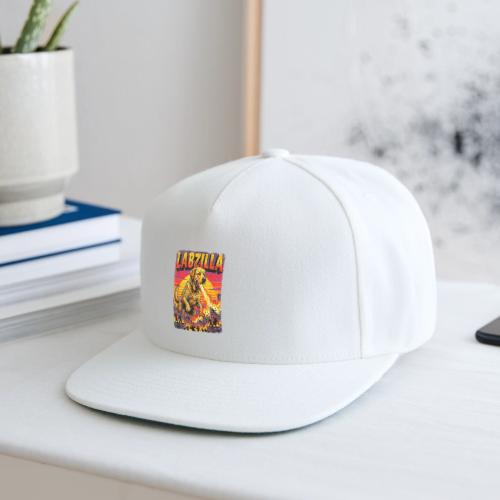 Labzilla Giant Yellow Labrador Monster Tee - Snapback Baseball Cap