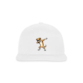 Dabbing Galgo Español - Snapback Baseball Cap - white - Front