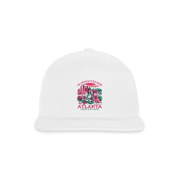 The City Atlanta Georgia Plants And Pet Lover - Snapback Baseball Cap - white - Front