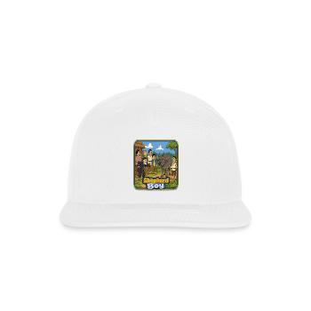 Village Laughter: The Buffalo That Stole The Show - Snapback Baseball Cap - white - Front