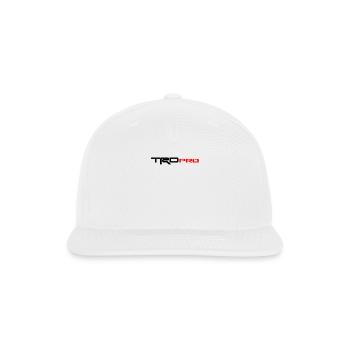 TRD PRO - Snapback Baseball Cap - white - Front