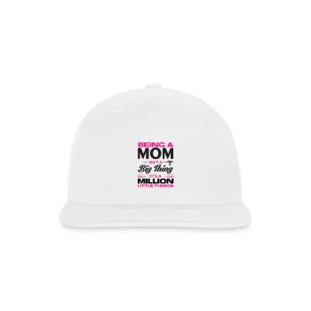 Mother's Day, Mother's Day, Mother's Day, Mother's - Snapback Baseball Cap - white - Front