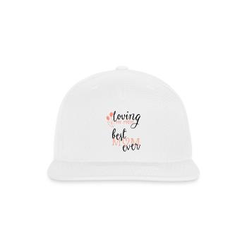 Aunt to Be: Embracing the Journey of Anticipating - Snapback Baseball Cap - white - Front