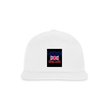 LONDON - Snapback Baseball Cap - white - Front