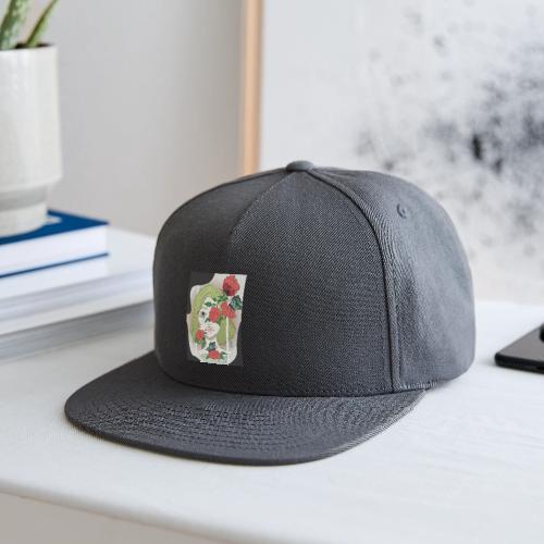 Girl with Rose Vine - Snapback Baseball Cap