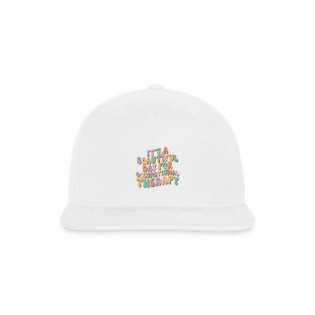 Groovy Occupational Therapy - Snapback Baseball Cap - white - Front
