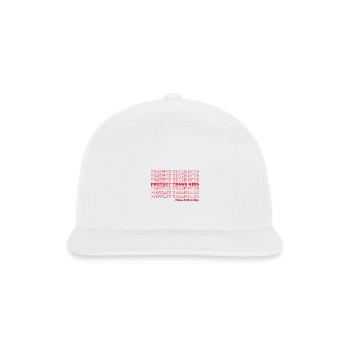 Protect Trans - LGBTQ Ally Trans Live Matter - Snapback Baseball Cap - white - Front