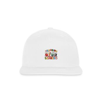teaching leaders - Snapback Baseball Cap - white - Front