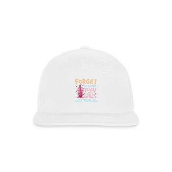 Funny Bubble Tea Saying for a Bubble tea drinker - Snapback Baseball Cap - white - Front
