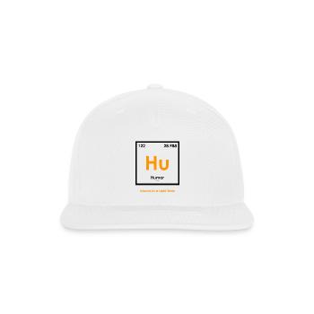 Humor Element - Snapback Baseball Cap - white - Front