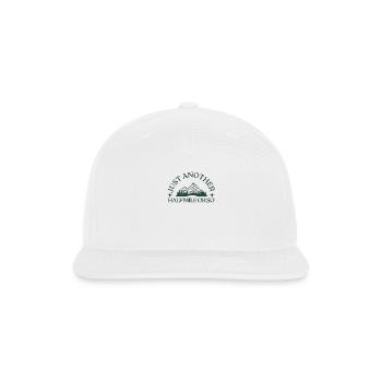 Just Another Half Mile or So - Hiking - Snapback Baseball Cap - white - Front