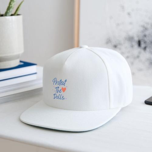 Protect The Dolls | Heart & Stars Typography - Snapback Baseball Cap