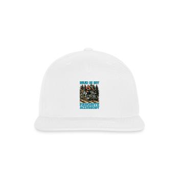 Mud Racing Mud Is My Favorite Accessory Motorsport - Snapback Baseball Cap - white - Front