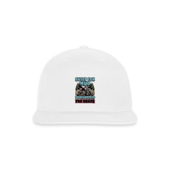 Mud Racing Built For Mud Programmed For Off-Road - Snapback Baseball Cap - white - Front