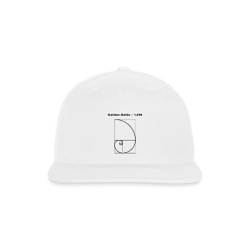 Golden Ratio - Snapback Baseball Cap - white - Front