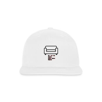 Episodic Farewell Typography Tee - Snapback Baseball Cap - white - Front