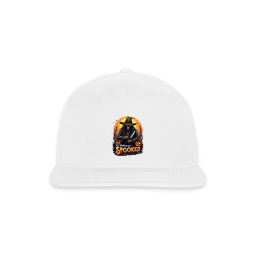 Stay Sharp or Get Spooked Halloween Knife Art - Snapback Baseball Cap