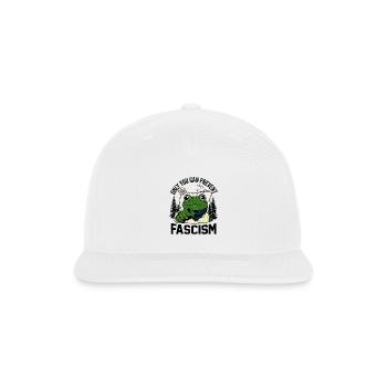 Only You Can Prevent Fascism – Portland Frog Prote - Snapback Baseball Cap - white - Front