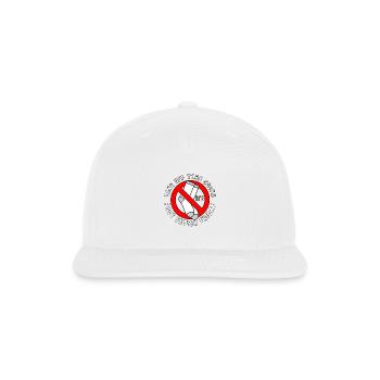 Foot Fetish Friday - Snapback Baseball Cap - white - Front