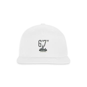 67 Giant Skyline Officially a Giant - Snapback Baseball Cap - white - Front