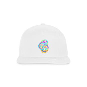 Triathlon - Snapback Baseball Cap - white - Front