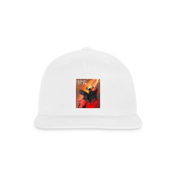 Primal Dragon Rider - Snapback Baseball Cap - white - Front