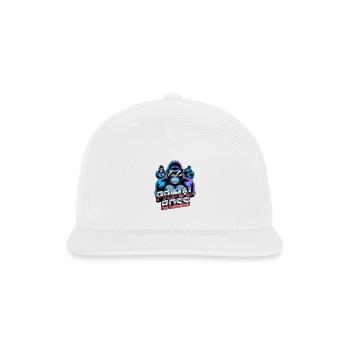  Primal Boss Gorilla Alpha Ape Sunglasses Gamer - Snapback Baseball Cap - white - Front